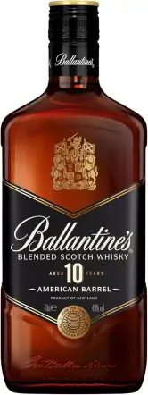 Whisky Escocés de Mezcla 700 ml Ballantine's 10 años