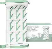 Escurre biberones vertical compacto para 18 biberones con bandeja portátil Momcozy Escurre biberones vertical compacto para 18 biberones con bandeja portátil Momcozy