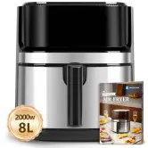 Freidora de aire Aigostar 8L 1700W