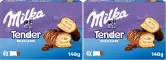 2x 37g Barritas de Bizcocho Milka Tender
