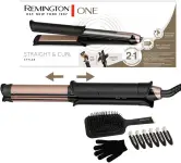 Plancha de Pelo y Rizador Profesional  Remington