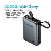 Powerbank Vention 20000mAh 45W Powerbank Vention 20000mAh 45W