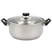 Cacerola Hábitat con Tapa Acero Inoxidable