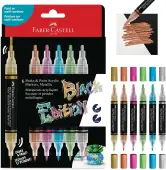6 rotuladores acrílicos  Faber-Castell