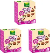 3x40gr galletas Mini Cacao Sin Gluten 3x40gr galletas Mini Cacao Sin Gluten
