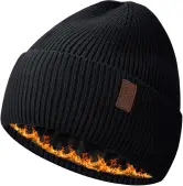 Gorro de invierno unisex con forro polar