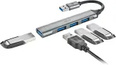 Hub de 4 USB 1x 3.2 y 3x 2.0