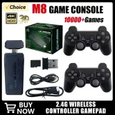Consola retro M8 64GB + 2 Mandos Inalámbricos