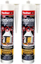 Pack de 2 Cemento Express Barbacoas  310 ml Fischer