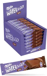 Milka Wafer & Go Choco 35uds