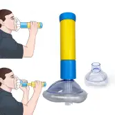 Dispositivo de rescate de asfixia con 2 mascarillas