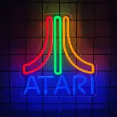 Letrero de neón ATARI  32X30CM