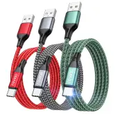 3 cable USB C de 2M