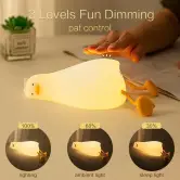Lámpara Nocturna LED de Pato
