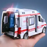 Coche ambulancia con sonidos