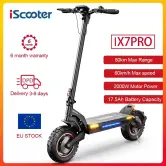 Patinete eléctrico todoterreno iScooter iX7Pro de doble tracción 60 km/h