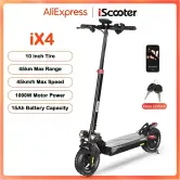 Patinete eléctrico todoterreno iScooter iX4 10" 1000W
