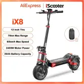 Patinete eléctrico IScooter iX8 60 km/h