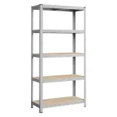 Estantería metálica galvanizada 183x91x46cm