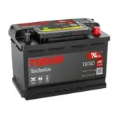 Batería de coche 12V 74Ah 680A Tudor TB740