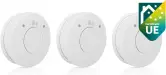 3 detectores de Humo 85 DB
