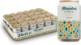 24x 33cl Cerveza dorada Alhambra Lager Singular