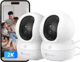 2 cámaras de vigilancia interior WiFi EZVIZ