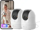 2 cámaras de Vigilancia WiFi Interior 360° EZVIZ C6N G1 4K 2 cámaras de Vigilancia WiFi Interior 360° EZVIZ C6N G1 4K