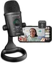 Micrófono de estudio Roland GO:Podcast USB