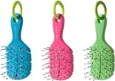 Pack 3 Charm Cepillo Natural Fiber