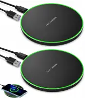 2 cargadores Inalámbricos  35W