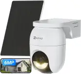 Cámara Vigilancia Exterior Solar con Batería 360° EZVIZ 6MP