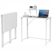 Mesa Escritorio Plegable 80×40×75 cm