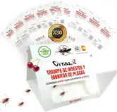 Pack 30 trampas para cucarachas