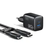 Cargador USB-C 30W + cable 60W