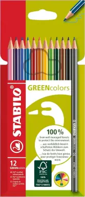 12 lápices de color STABILO