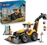 LEGO City Retroexcavadora y 2 Minifiguras LEGO City Retroexcavadora y 2 Minifiguras