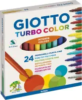 24 Rotuladores Giotto Turbo