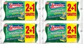 4x3  Estropajos de Fibra con Esponja Spontex