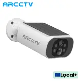 Cámara Solar WiFi 2K ARCCTV para Exteriores