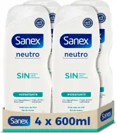 4x 600 ml Gel de Ducha Sanex