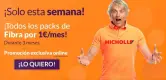 Packs de Fibra Adamo 1€ / mes durante 3 Meses