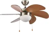 Ventilador de techo 3 velocidades con luz Ventilador de techo 3 velocidades con luz