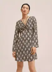 Vestido estampado Mango Vestido estampado Mango