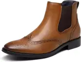 Botas para hombre de cuero Bruno Marc Botas para hombre de cuero Bruno Marc