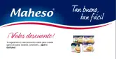 Vales descuento para Maheso