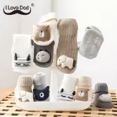 Calcetines antideslizantes con dibujos de animales