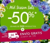 50% en productos Yves Rocher + 5 regalos