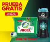 Prueba Ariel cápsulas y Lenor 
