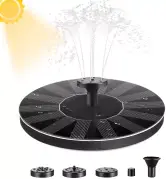 Fuente solar con bomba de sondeo Fuente solar con bomba de sondeo